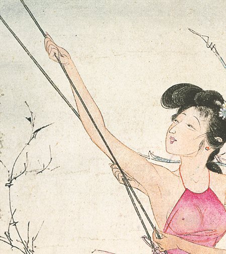 赵县-胡也佛的仕女画和最知名的金瓶梅秘戏图